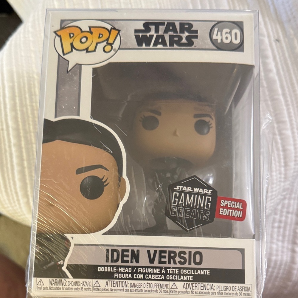 Funko Star Wars Iden Versio Pop Vinyl - Black and White NIB 460